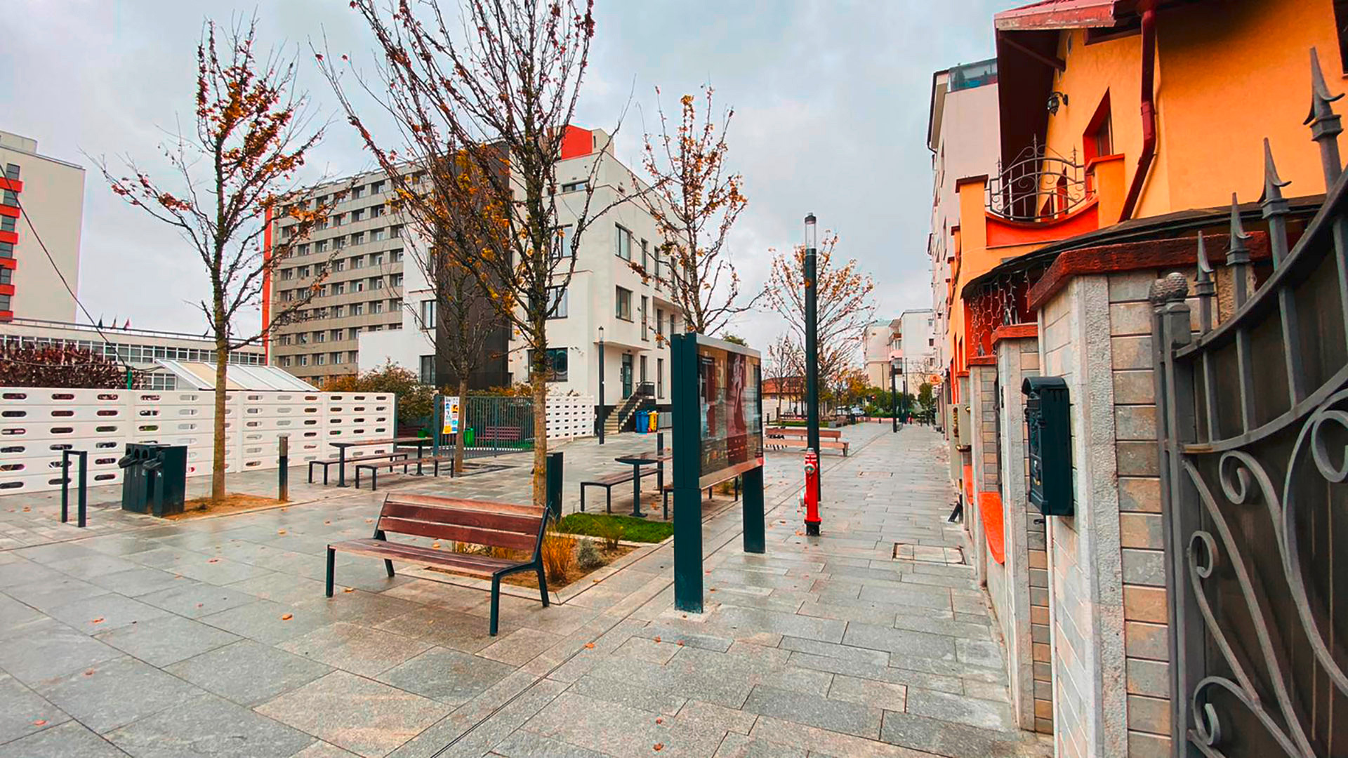 First SMART street in Cluj, Romania, with AVK hydrants