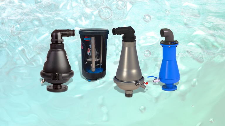 AVK air valves for wastewater